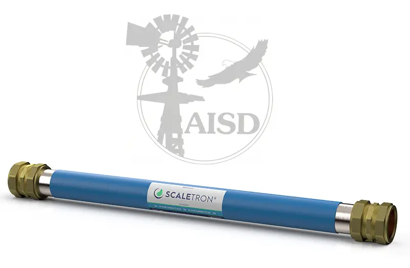 AISD logo with Scaletron